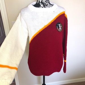 Florida state handmade knit sweater